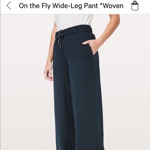 Lululemon on the fly woven pants!